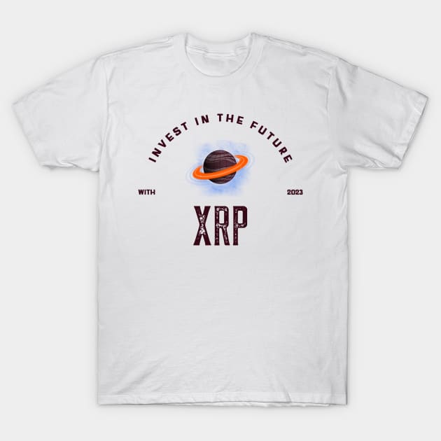 Invest in the future with XRP T-Shirt by Tshirtguy